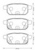 SUZUK 5580068L10 Brake Pad Set, disc brake